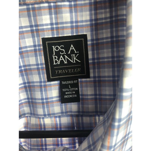 Jos A. Bank (Traveler) Large Multi Stripped Long - Picture 3 of 4